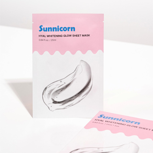 SUNNICORN Hyal Whitening Glow Sheet Mask